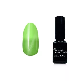  Tiger eye thermo gel polish 5ml #868 Hummingbird green - coral green