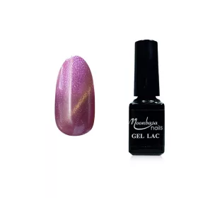   Tiger eye thermo gel polish 5ml #870 Glittery purple - rose quartz