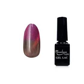 Tiger eye thermo gel polish 5ml #872 Aubergine purple