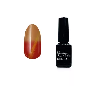   Tiger eye thermo gel polish 5ml #873 Crimson red - peanut butter
