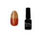 Tiger eye thermo gel polish 5ml #873 Crimson red - peanut butter