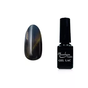   Tiger eye thermo gel polish 5ml #875 Dark poison green - night blue