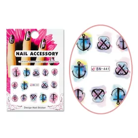 Acrylic effect sticker  BN-0441 Iron Cats