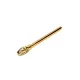 Carbide head for artificial nail filing  #010-2XC Gold conical