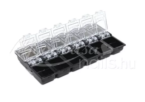 12-compartment Decorative accessory storage box  #029-B Black