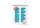 Soaking tweezers set 2x5 pcs  Blue
