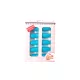 Soaking tweezers set 2x5 pcs  Blue