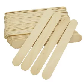Orange wood spatula for waxing 50 pcs/pack  