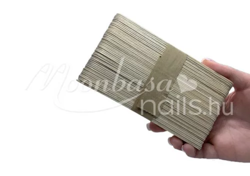 Orange wood spatula for waxing 50 pcs/pack  