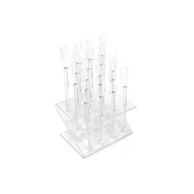 Nail art stand with 18 tips  #001-18 Transparent