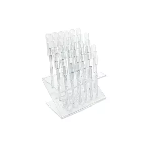 Nail art stand with 32 tips  #001-32 Transparent
