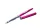 Metal gel brush with rounded squirrel hair  Z032-4 Magenta