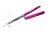 Metal gel brush with rounded squirrel hair  Z032-4 Magenta
