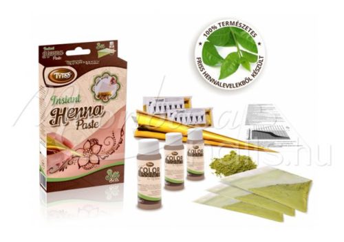 Instant Henna Paste 3 pcs  #500921 