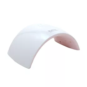 LED nail lamp with push button 36W  White