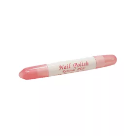   Nail polish repair pencil with 3 refills   White with pink tip
