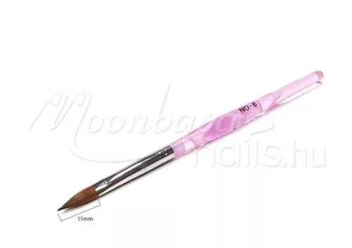 Porcelain pointed brush NO.8  P002-8 Purple