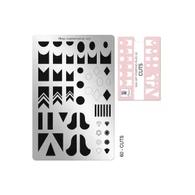 Stamping plate - Moyra  #60 Cuts