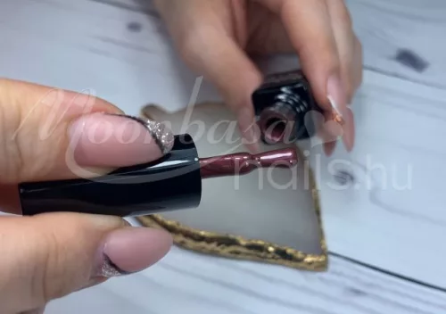 Tiger eye gel polish 5ml #845 Red burgundy