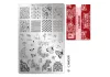 Stamping plate - Moyra  #61 L'Amour