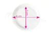 Small round bowl   White