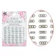 3D acrylic effect sticker  YJ033 Gold Audi logo