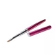 Rhinestone gel brush, flat  Z006-2 Dark pink