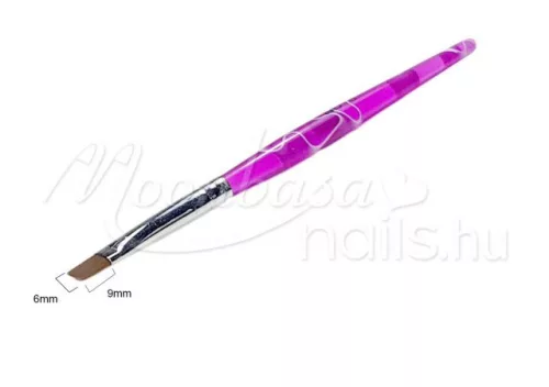 Flat gel brush  Z002-8 Purple