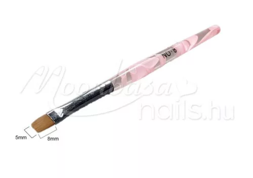 Flat gel brush  Z001-8 Pink