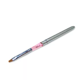 Metal gel brush, flat  Z008-2 Pink