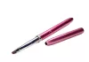 Angled gel brush  Z007-2 Pink with rhinestones