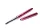Angled gel brush  Z007-2 Pink with rhinestones