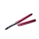 Angled gel brush  Z007-6 Pink with rhinestones
