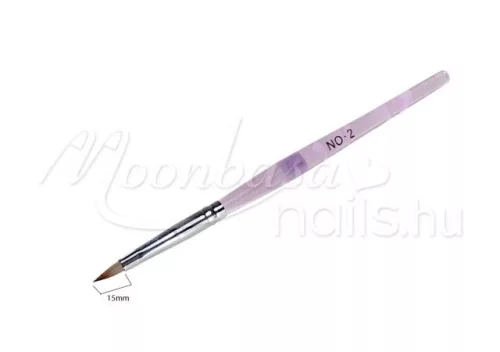 Porcelain pointed brush NO.2  P002-2 Purple