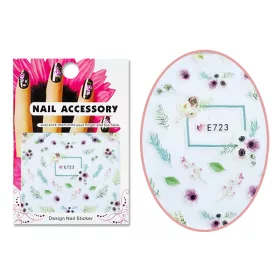 3D Acrylic Effect Sticker  E723 Floral Patterns