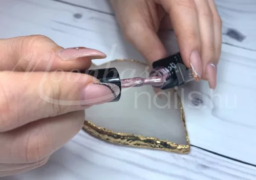 Tiger eye gel polish 5ml #890 Dark pink