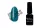 Amber glass gel polish 5ml #468 Dark aquamarine