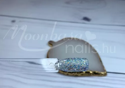 Phosphorescent gel polish 5ml #633 Glittery blue