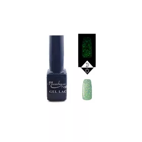 Phosphorescent gel polish 5ml #634 Glittery light green