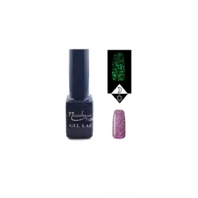 Phosphorescent gel polish 5ml #635 Glittery purple