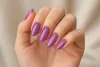 Phosphorescent gel polish 5ml #635 Glittery purple