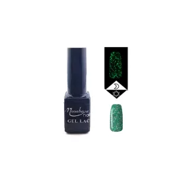 Phosphorescent gel polish 5ml #637 Glittery green