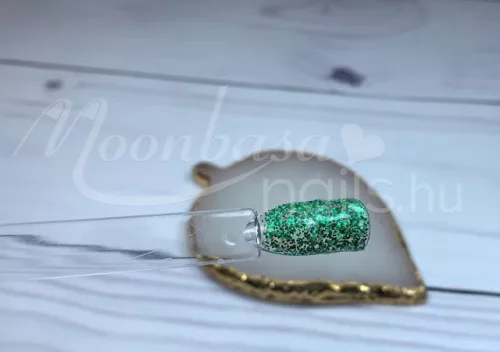 Phosphorescent gel polish 5ml #637 Glittery green