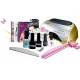 Gel polish starter kit with 48W black UV LED lamp   