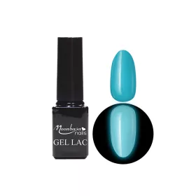 Phosphorescent gel polish 5ml #644 Light turquoise blue