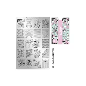 Stamping plate - Moyra  #73 Sakura-Nippon