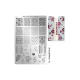Stamping plate - Moyra  #74 Romantique