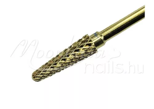 Carbide head for cuticle removal  #014-C Gold