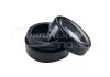 Plastic nail art storage jar with transparent lid 3 ml #027 Black