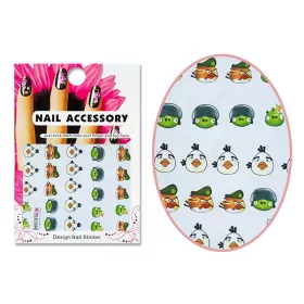 Acrylic effect sticker  BLE-1596 Angry Birds